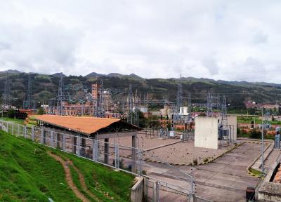 Subestación Cachimayo vista exterior